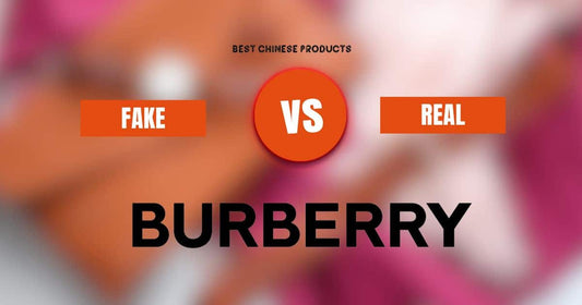 Real vs Fake Burberry