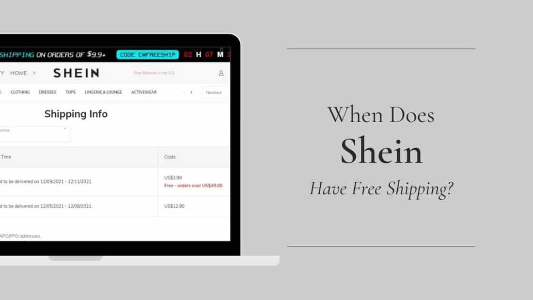 when does shein have free shipping