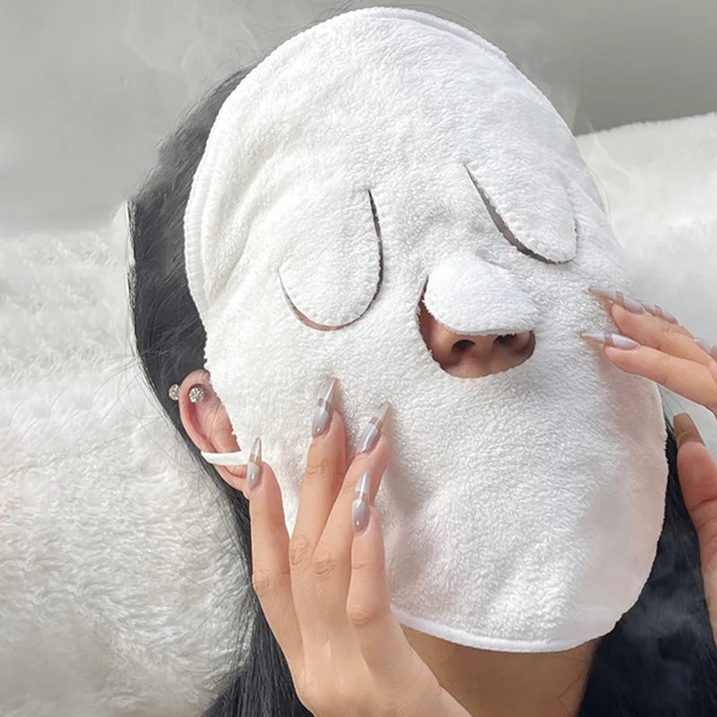 Cotton Hot Compress Towel for Skincare